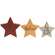 3/Set, Reversible Christmas Words Chunky Star Sitters #35694