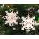 2/Set, Snow & Wish Snowflake Ornaments #35705