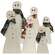 3/Set, Reversible Ghost & Snowman Sitters