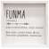 Funma Definition Framed Box Sign