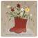 Rain Boot Square Plate