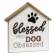 Blessed And Dog Obsessed House Shape Sitter #35867