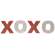 4/Set, XOXO Standing Letters