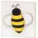 Bee Icon Square Block