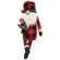 Buffalo Check Long Leg Santa Gnome w/Candy Canes #CS38098