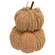 Mini Dusty Orange Chenille Pumpkin Stack