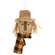 Scarecrow Head Hanger with Buffalo Check Scarf