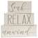 3/Set, Soak, Relax, Unwind Blocks