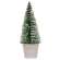 Potted Snowy Bottle Brush Tree, 6" 17961