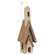 Primitive Town Church Ornament
