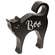 Boo Cat Chunky Wood Sitter