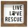 Live Love Rescue Shadowbox Frame