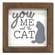 You Me and the Cat Shadowbox Frame