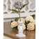 Medium White Spindle Flower Holder 35956;