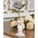 Medium White Spindle Flower Holder 35956