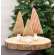 Burlap Christmas Tree Ornament 6" #CS38277