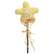 Yellow Striped Flower Poke