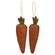 2/Set Primitive Carrot Ornaments