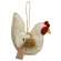 Felt Farm Life Chicken Ornament #CS38403