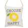 #CS38413 Choose Happy Lemon Pillow Ornament