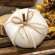 #CS38430 Fleece Stuffed Pumpkin, 4.75"