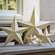 Distressed White Barn Star, 12" G5707-12-WA;