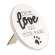True Love Has Four Paws Round Easel Sign #35829