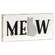 Meow Wooden Block