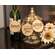 Dinner Is Poured Beaded Wine Tag, 3 Asstd.