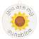 You Are My Sunshine Mini Round Easel Sign, 2 Asstd. #35888