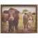 Pasture Cows Framed Print, Wood Frame #36005