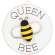 Queen Bee Mini Round Easel Sign, 3 Asstd. #36041