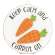 Keep Calm and Carrot On Mini Round Easel Sign, 2 Asstd. #36042
