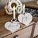 Loved Beaded Heart Candle Ring, 2 Asstd.