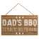 Dad's BBQ Wood Hanging Sign #65234