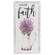 Have Faith Lavender Metal Sign
