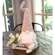 Dangle Leg Plush Beige Gnome w/Ribbed Hat ADC3049;