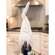 Bottle Topper Plush Ivory Gnome w/Ribbed Hat ADC3050;