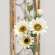 Sunflower Blooms Spray, White 18133