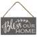 Bless Our Home Rope Hanging Sign 34935