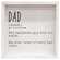 Dad Definition Framed Box Sign;