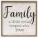 Family Framed Sign #36100