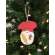 Wooden Baking Gnome Ornament #36435