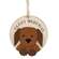Merry Woofmas Wooden Ornament