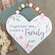 Together We Make A Family Wood Heart Ornament, 3 Asstd. 65256;