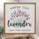 Fresh Cut Lavender Framed Sign 65258;