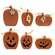 3/Set, Chunky Reversible Pumpkin Sitters #356853/Set, Chunky Reversible Pumpkin Sitters #35685