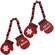 Oh What Fun Beaded Hanging Mittens, 2 Asstd.