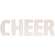 5/Set, CHEER Wooden Letters