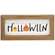 Halloween Candy Corn & Jack Framed Sign